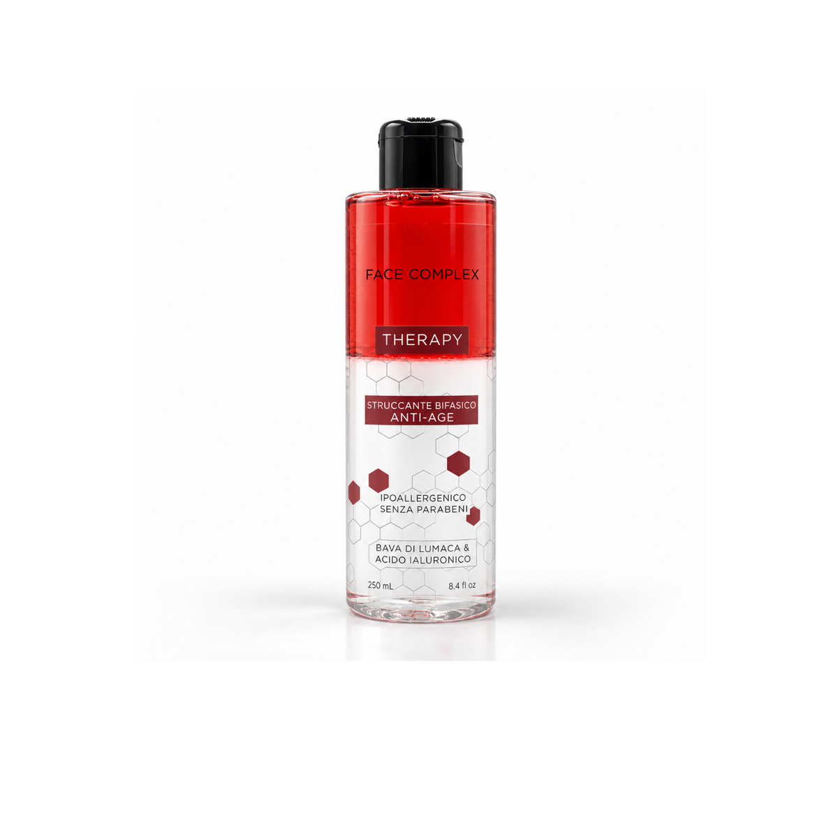 Face Complex struccante bifasico therapy con bava di lumaca e acido ialuronico 250ml