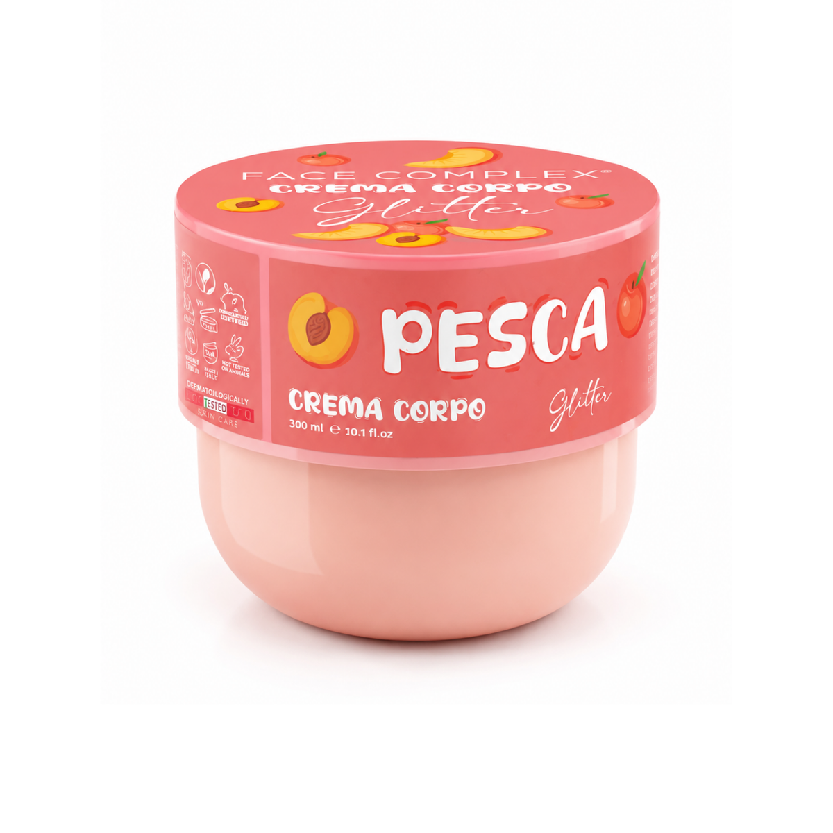 FACE COMPLEX CREMA CORPO GLITTER PESCA 300ML