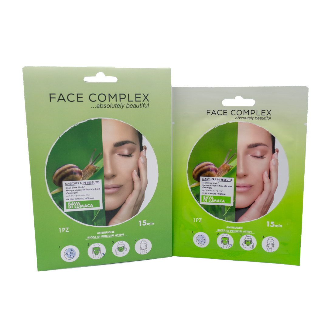 Face Complex maschera in tessuto Bava di lumaca 28gr