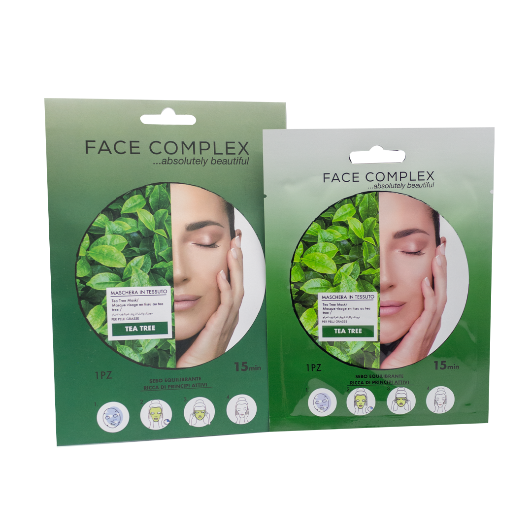 Face Complex maschera in tessuto Tea tree 28gr