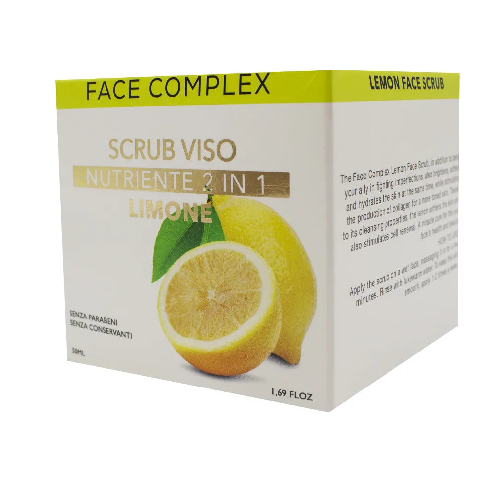 Face Complex scrub 2in1 viso&labbra Limone 50ml