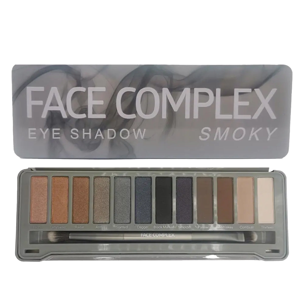 Face Complex palette occhi Smoky 12 cialde