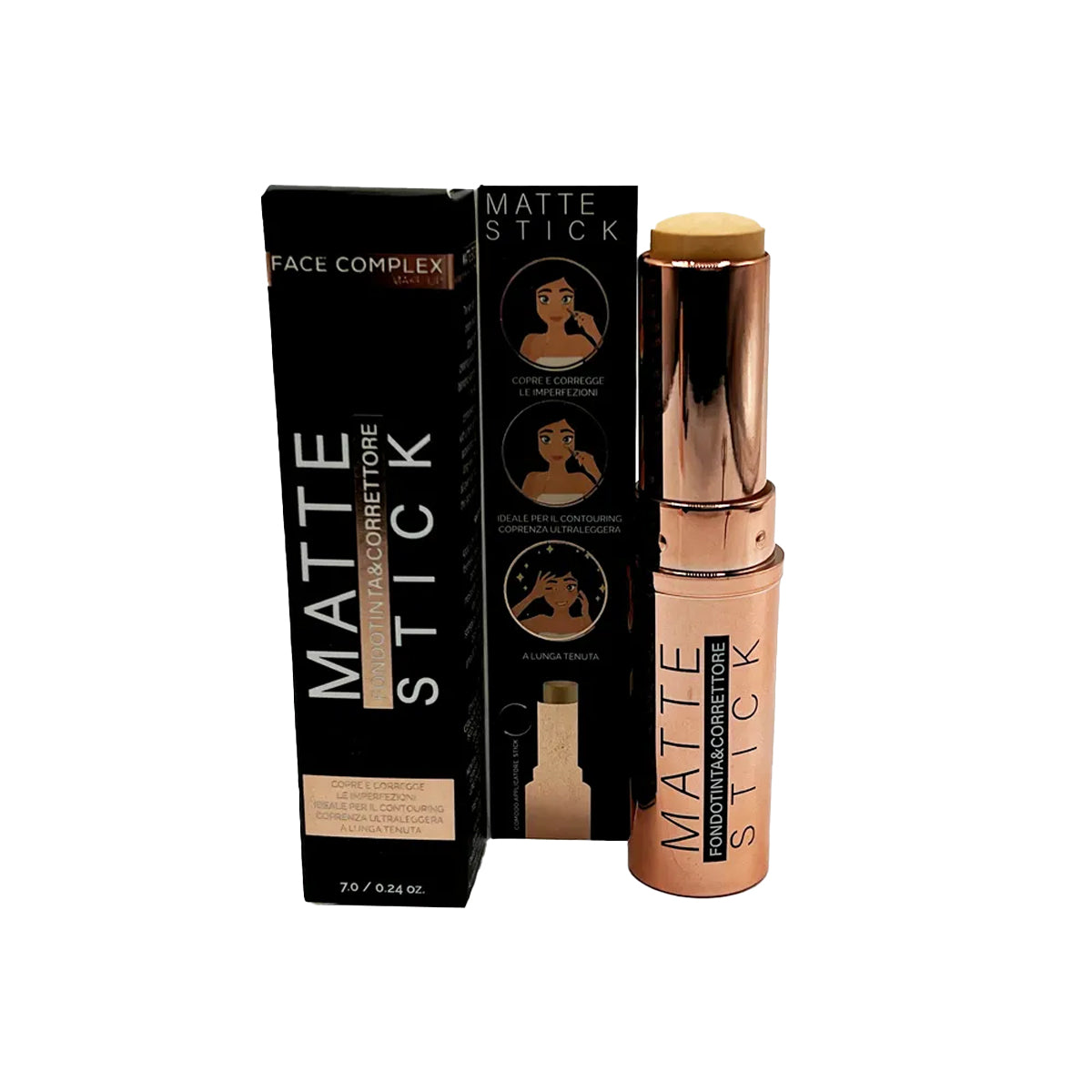 Face Complex fondotinta&correttore matte stick 03