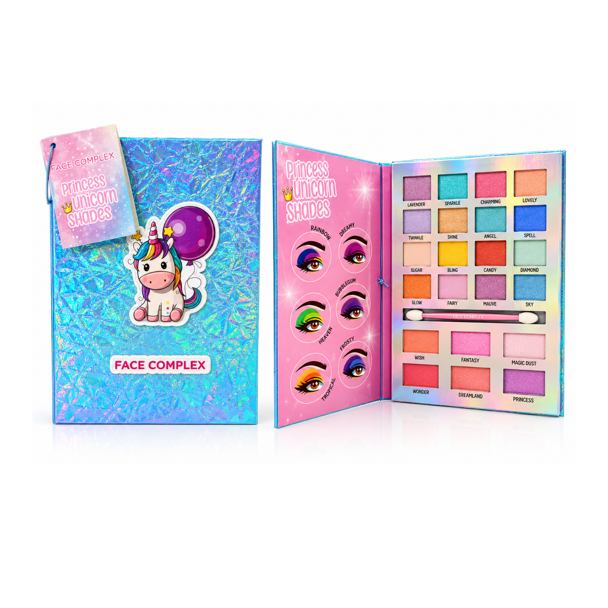 Face Complex palette princess 6 BLUSH 16 OMBRETTI