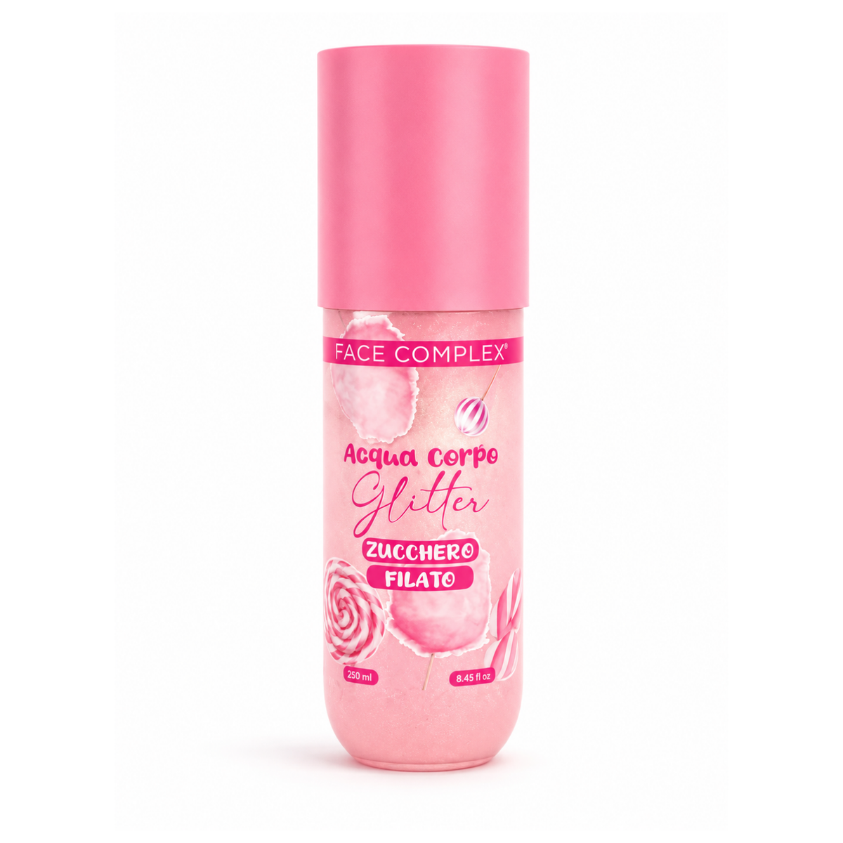 FACE COMPLEX ACQUA CORPO GLITTER ZUCCHERO FILATO 250ML