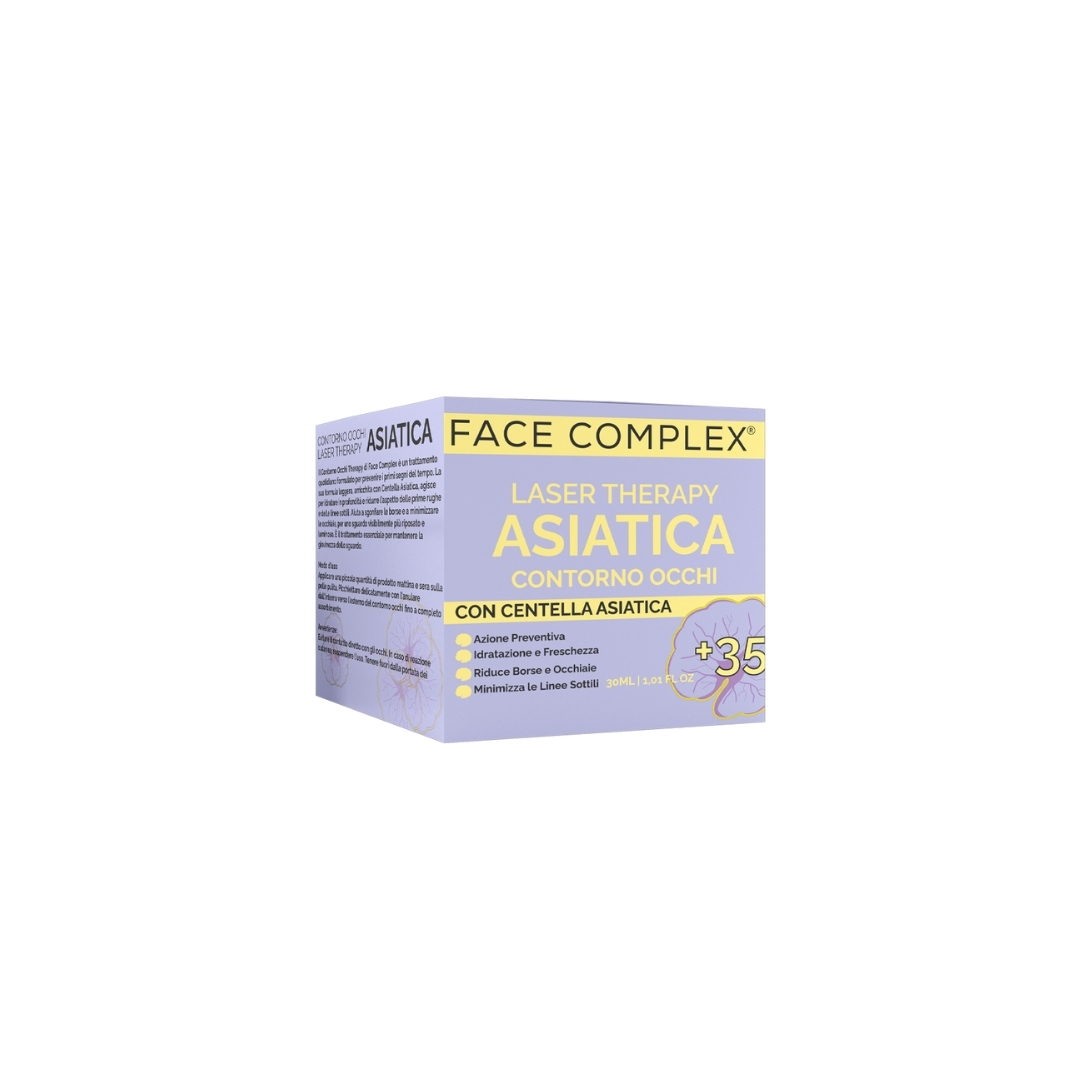 FACE COMPLEX LASER THERAPY ASIATICA CON CENTELLA ASIATICA CONTORNO OCCHI +35 30ML