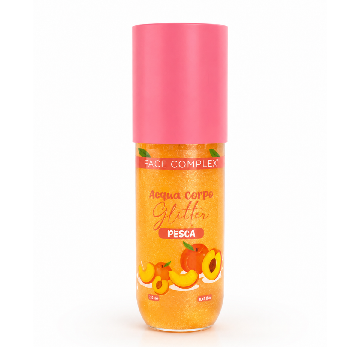 FACE COMPLEX ACQUA CORPO GLITTER PESCA 250ML