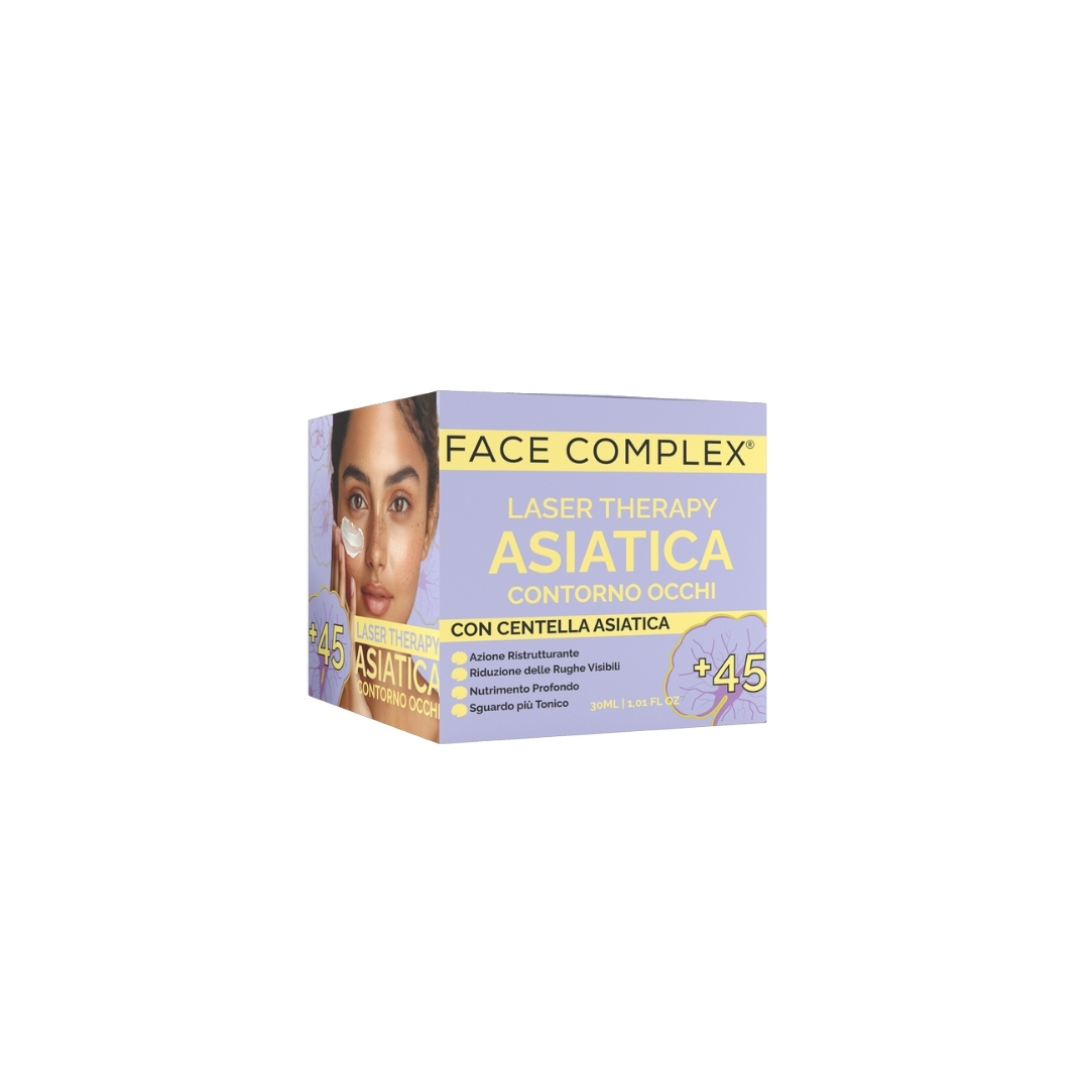 FACE COMPLEX LASER THERAPY ASIATICA CON CENTELLA ASIATICA CONTORNO OCCHI +45 30ML