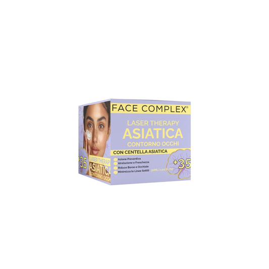 FACE COMPLEX LASER THERAPY ASIATICA CON CENTELLA ASIATICA CONTORNO OCCHI +35 30ML