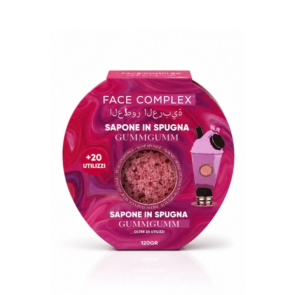 FACE COMPLEX SAPONE IN SPUGNA 120GR GUMMGUMM