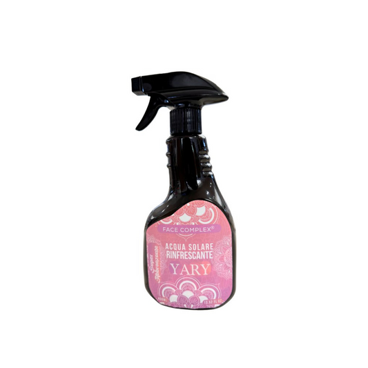 FACE COMPLEX ACQUA SOLARE RINFRESCANTE YARI SUPER ABBRONZANTE 400ML PROFUMO YARA ROSA LATTAFA