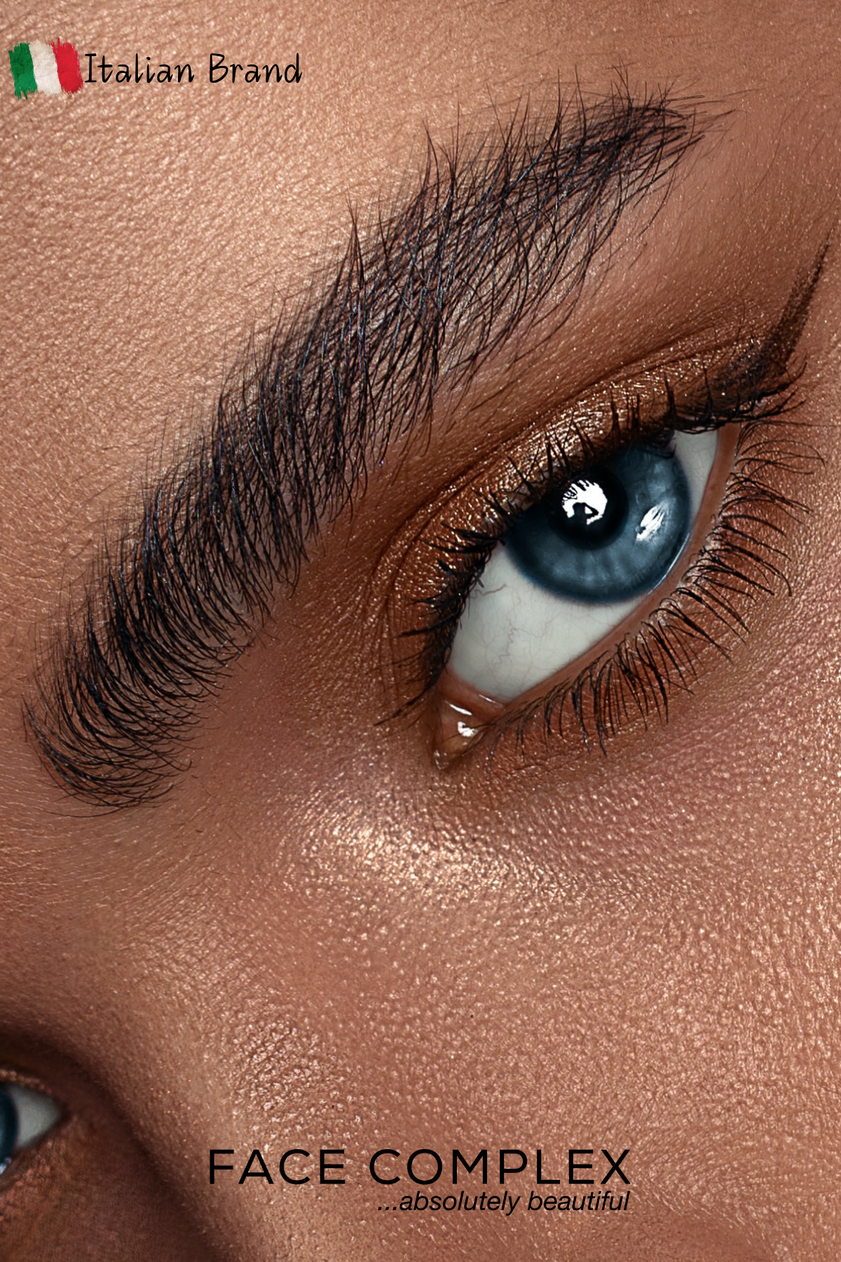 Face Complex Ombretto cialda glitter 08 marrone