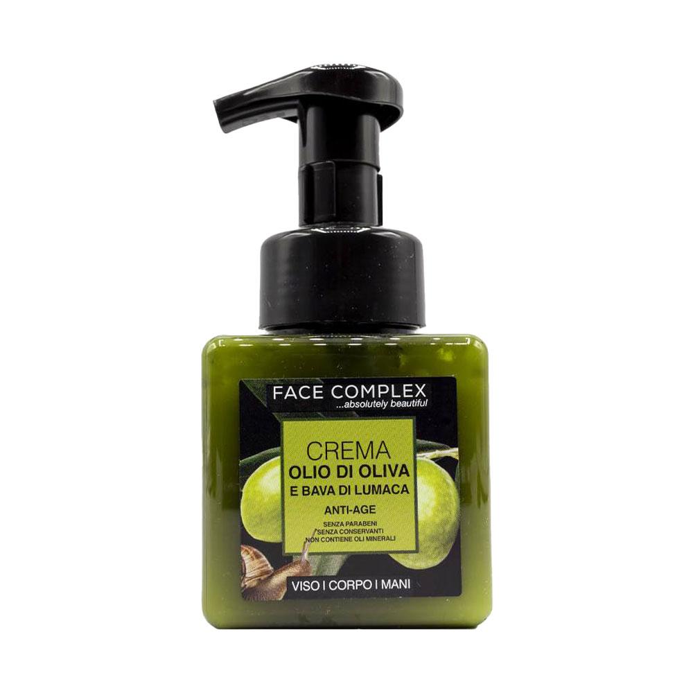 Face Complex crema viso mani e corpo oliva&bava di lumaca 250ml