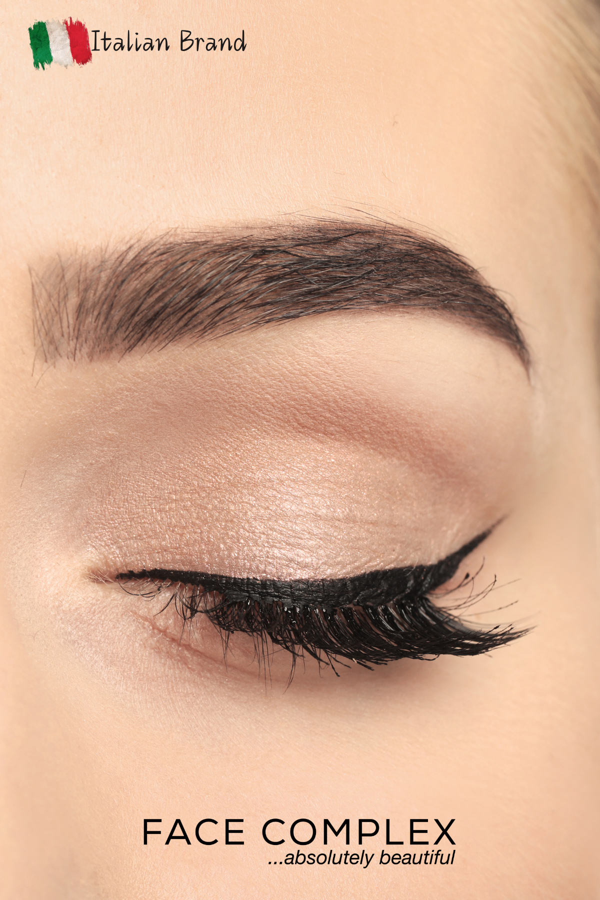 Face Complex tattoo brow Black