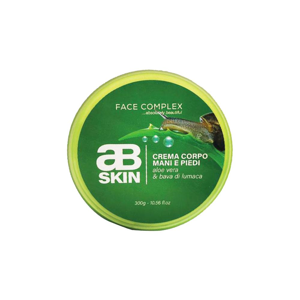 Face Complex AbSkin crema corpo mani e piedi Aloe&Bava di lumaca 300gr