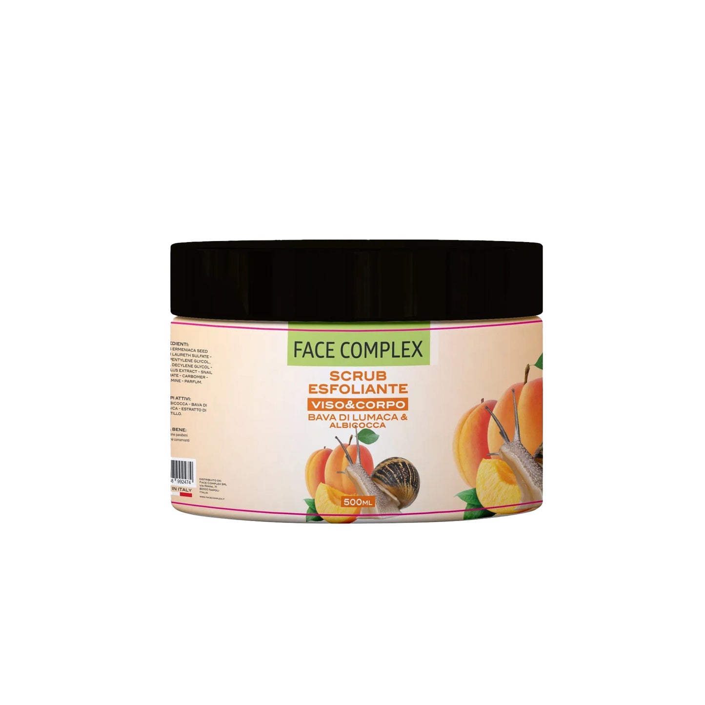 Face Complex scrub bava di lumaca e albicocca 500ml