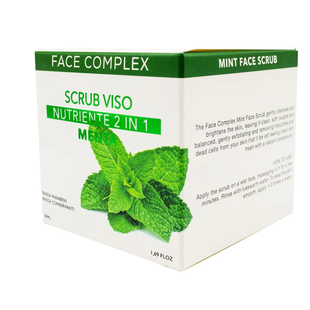 Face Complex scrub 2in1 viso&labbra Menta 50ml