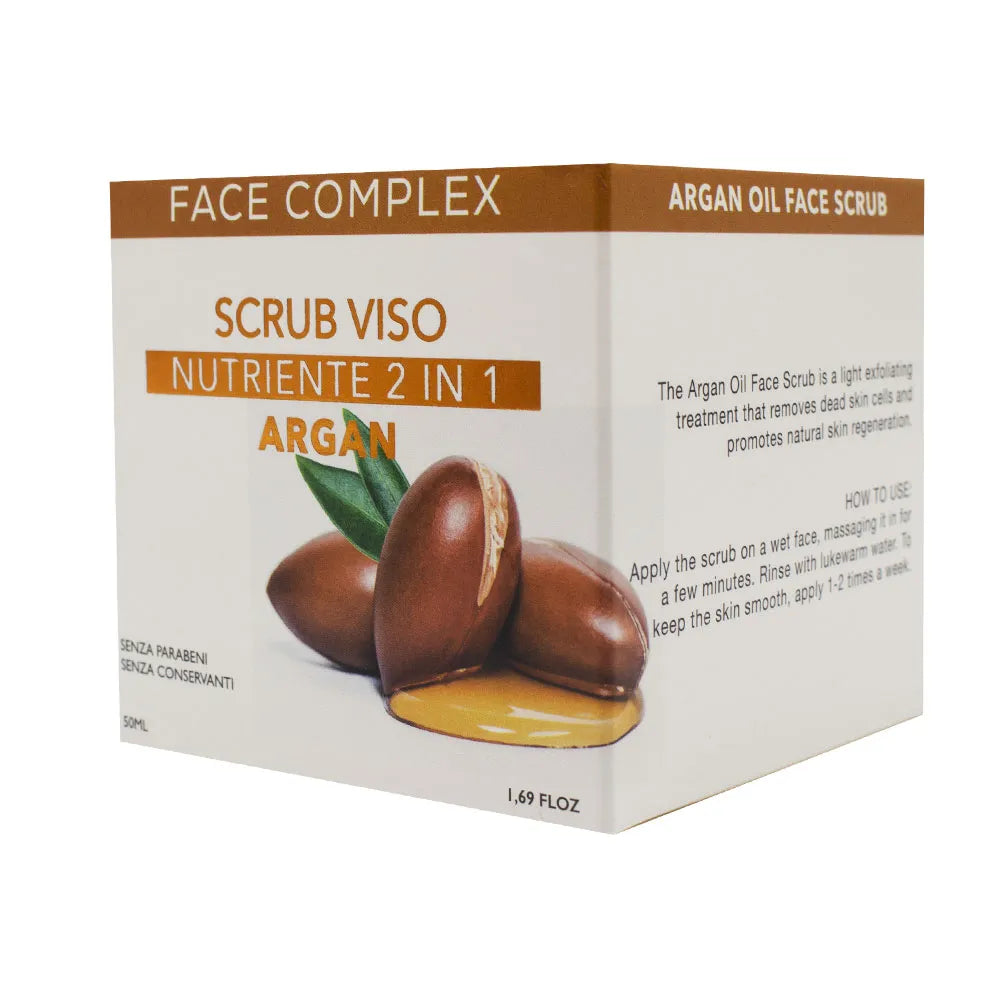 Face Complex scrub 2in1 viso&labbra Argan 50ml